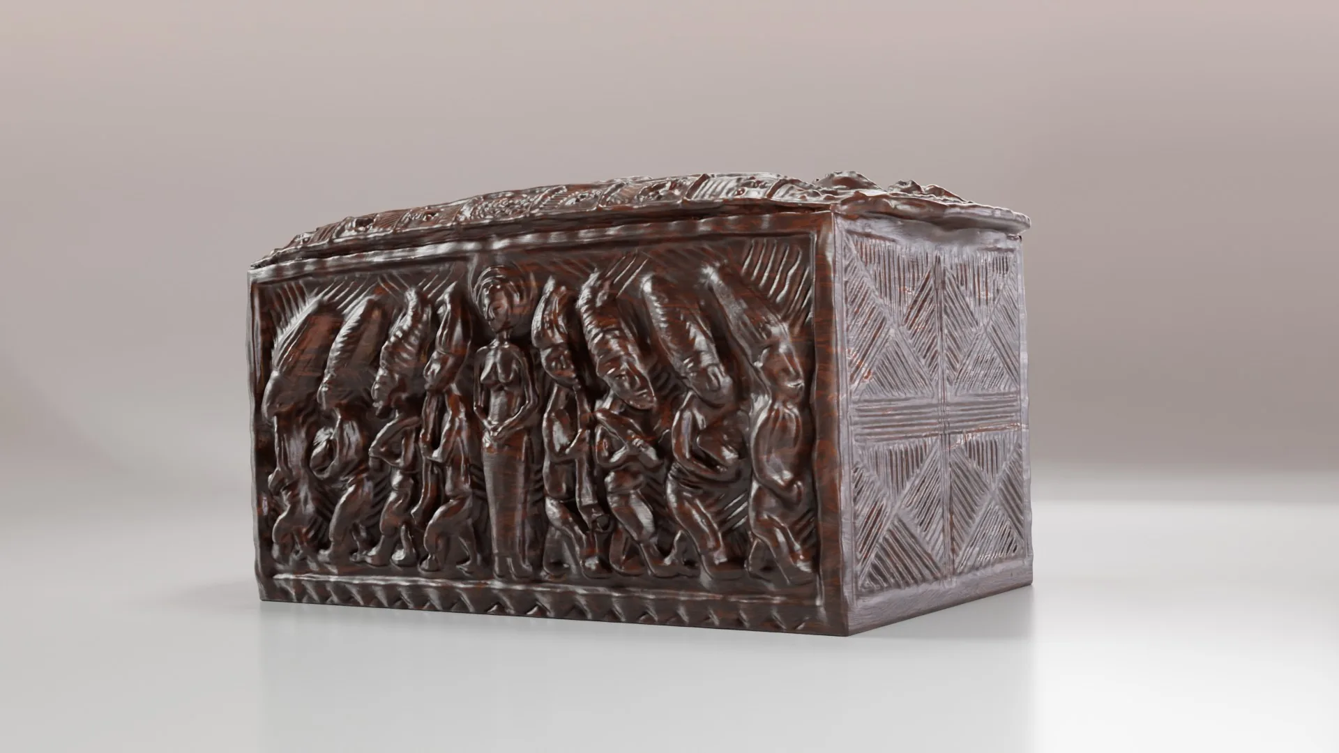Àpótí Ọlọ́wẹ̀ carved box